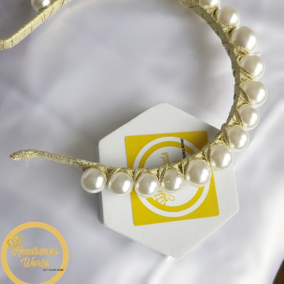 SHINY GOLDEN Headband - Women/ Teens - Picture 4 of 4